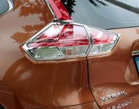 Nissan X-Trail (14–) Накладки на задние фонари, хром