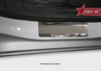 Toyota Land Cruiser Prado (09–) Накладки на внутр. пороги без логотипа (компл.4шт.) на пластик