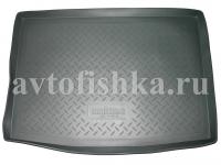 Коврик в багажник Hyundai i40 седан 2012- полиуретановый, серый, Norplast