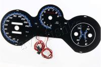 Fiat Barchetta светодиодные шкалы (циферблаты) на панель приборов - дизайн 2