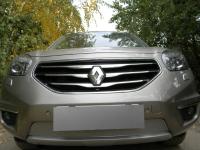 Renault Koleos (12–) Защита радиатора Premium, хром