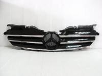 Mercedes SLK R170 (98-04) решетка радиатора 3 ламели, дизайн SL, черная