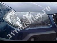 Защита передних фар прозрачная BMW X3 2004-2010