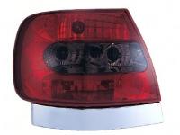 Audi A4 (95-00) задние тюнинговые красно-тонированные фонари, комплект 2 шт