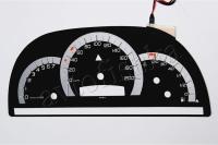 Mercedes Vito W638/2 рестайл светодиодные шкалы (циферблаты) на панель приборов - дизайн 1