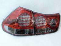 Lexus RX330, 350, 400H (03-08) фонари задние светодиодные красные, комплект 2 шт.