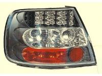 Audi A4 (1995-2000) (8D, B5) фонари задние светодиодные черные, комплект 2 шт.