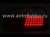 Mercedes W208 CLK (97-03) задние фонари красно-хромированные светодиодные, комплект лев.+ прав.