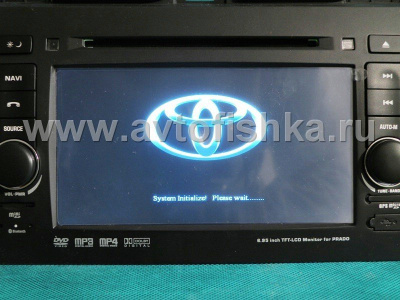 Toyota Prado 120 автомагнитола с GPS навигацией, штатное головное устройство с HD экраном 7 дюймов, PMS TBD-8086GB