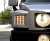 Hummer H3 (05-) поворотники передние светодиодные тонированные, комплект 2 шт.
