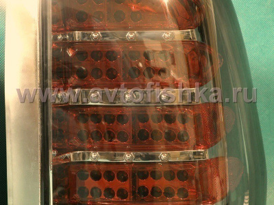 Chevrolet Trailblazer (01-09) фонари задние светодиодные тонированные, комплект 2 шт.