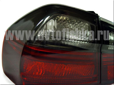 BMW 3 E90 (05-) задние красно-тонированные фонари, комплект 2 шт.