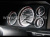 Audi 100 C4 (91-97) кольца алюминиевые для шкал панели приборов (7 шкал)