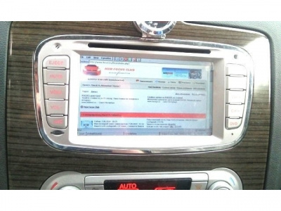 Автомагнитола с навигацией для Ford Mondeo (2007-), Focus 2 (2005-2011), S-max (2007-)