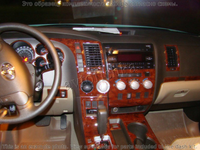 Декоративные накладки салона Toyota Tundra 2007-н.в. Overhead Console, Crew Cab
