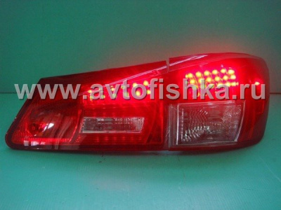 Lexus IS250, IS350 (2006-2009) фонари задние светодиодные красные, комплект лев.+прав.