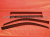 Skoda Octavia седан (04-09) дефлекторы боковых окон темные, ветровики, комплект 4 шт.