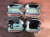 Mercedes W140 декоративные накладки под ручки дверей хромированные, комплект 4 шт.