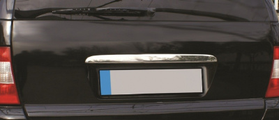 Mercedes-Benz Vito (03–14) Накладка над номером на крышку багажника, нерж.
