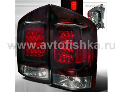 Nissan Armada (03-07) фонари задние светодиодные красно-тонированные, комплект 2 шт.