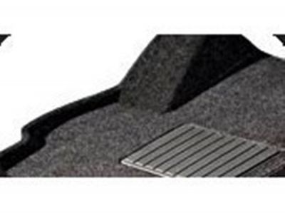 Mitsubishi Outlander XL (06-) объемные, 3D коврики черные