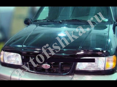 Дефлектор капота темный Kia Sportage 1994-2006