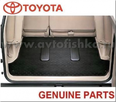 Toyota Land Cruiser Prado 120 (02-) коврик велюровый в багажной отделение, оригинал.