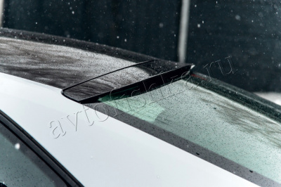 Audi A5 (07-15) козырек (накладка) на заднее стекло