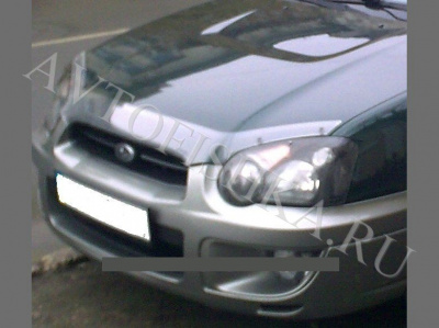 Дефлектор капота дымчатый Subaru Legacy Outback 1998-2003
