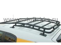 Toyota FJ Cruiser (07-) рейлинги на крышу черные - багажник