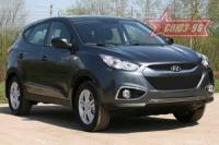 Декоративный элемент воздухозаборника d10 нижний (1 элемент из 3 трубочек ) "Hyundai IX 35" 2010-, HYIX.96.2053