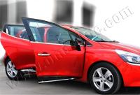Renault Clio (13–) Молдинг дверной, нерж., 4 части (хэтчбек5D/SW)