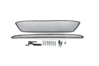 Сетка на бампер внешняя для HYUNDAI ix35 2010->, 2 шт., черн., 20 мм (сота)