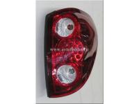 Mitsubishi L200 Triton фонари задние светодиодные красно-хромированные, комплект 2 шт.