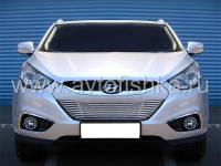 Hyundai Tucson ix35 (10-) накладка на решетку бампера