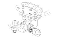 Toyota Land Cruiser (07–/12–/15–) Фаркоп (тягово-сцепное устройство)