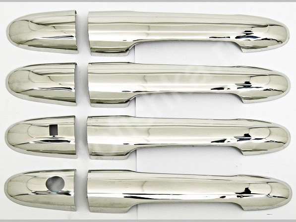 Mercedes Vito W639 (2004-2010) накладки на ручки дверей с чипом из нержавеющей стали, 4 шт.