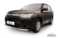 Защита переднего бампера Arbori d57 MITSUBISHI OUTLANDER 2014-
