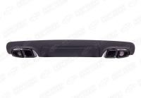 Mercedes-Benz S-Klasse W221 2005 - 2009 Диффузор с черными насадками 6.3 AMG