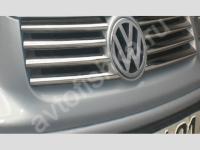 Volkswagen Transporter T5 (2003-2010) накладки на решетку радиатора из нержавеющей стали, 8 шт.
