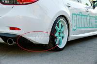 Mazda 6 (13 – 18) клыки (накладки) заднего бампера SkyActivSport