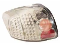 Toyota Auris (07-) задние хромированные диодные фонари, комплект 2 шт.