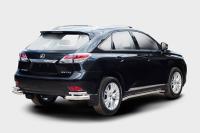 Lexus RX (12–) Защита задняя уголки 76/42 мм двойные