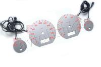 Volkswagen Golf 3 светодиодные шкалы (циферблаты) на панель приборов - дизайн 4