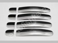 Volkswagen Tiguan (2008-) накладки на ручки дверей из нержавеющей стали, 4 шт.