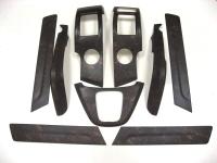 Honda CR-V (06-) накладки панелей салона, дизайн под дерево, комплект 9 предметов.