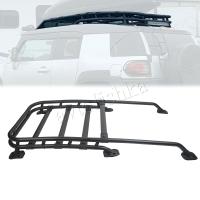 Toyota FJ Cruiser (07-) багажник с рейлингами на крышу черные