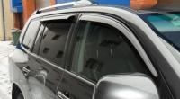 Toyota Highlander (14–) Дефлекторы боковых окон, 4 части, темные