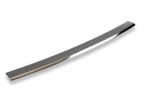 Kia Rio (2011-) седан и хэтчбек накладка на задний бампер из полированной нержавеющей стали