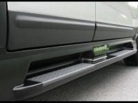 Kia Sorento (09-) подножки боковые фиберглас, дизайн Оригинал